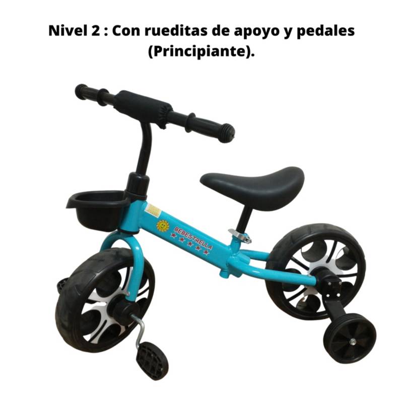 Bicicleta de equilibrio 3en1