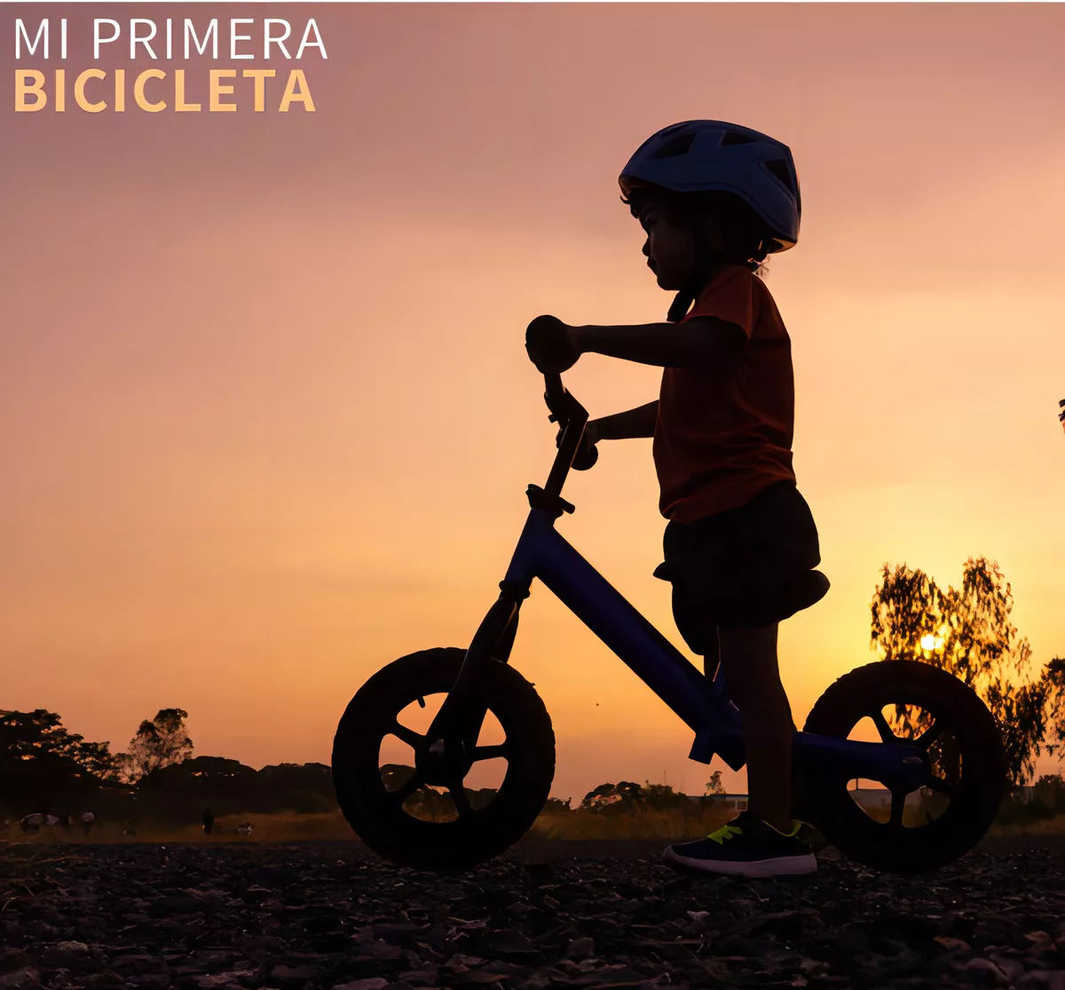 Bicicleta de equilibrio y aprendizaje para niños