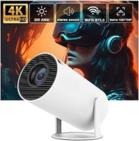 Mini proyector Led 4k portatil